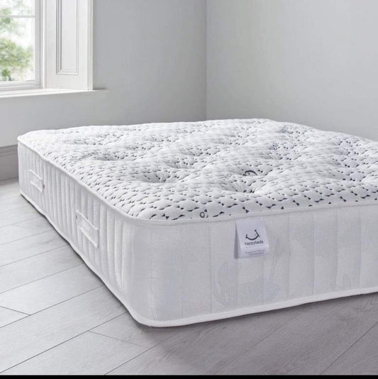 Easterly Furniture Tencel Pocket Sprung Mattress – 12 Inch | Medium Firm Support & Motion Isolation