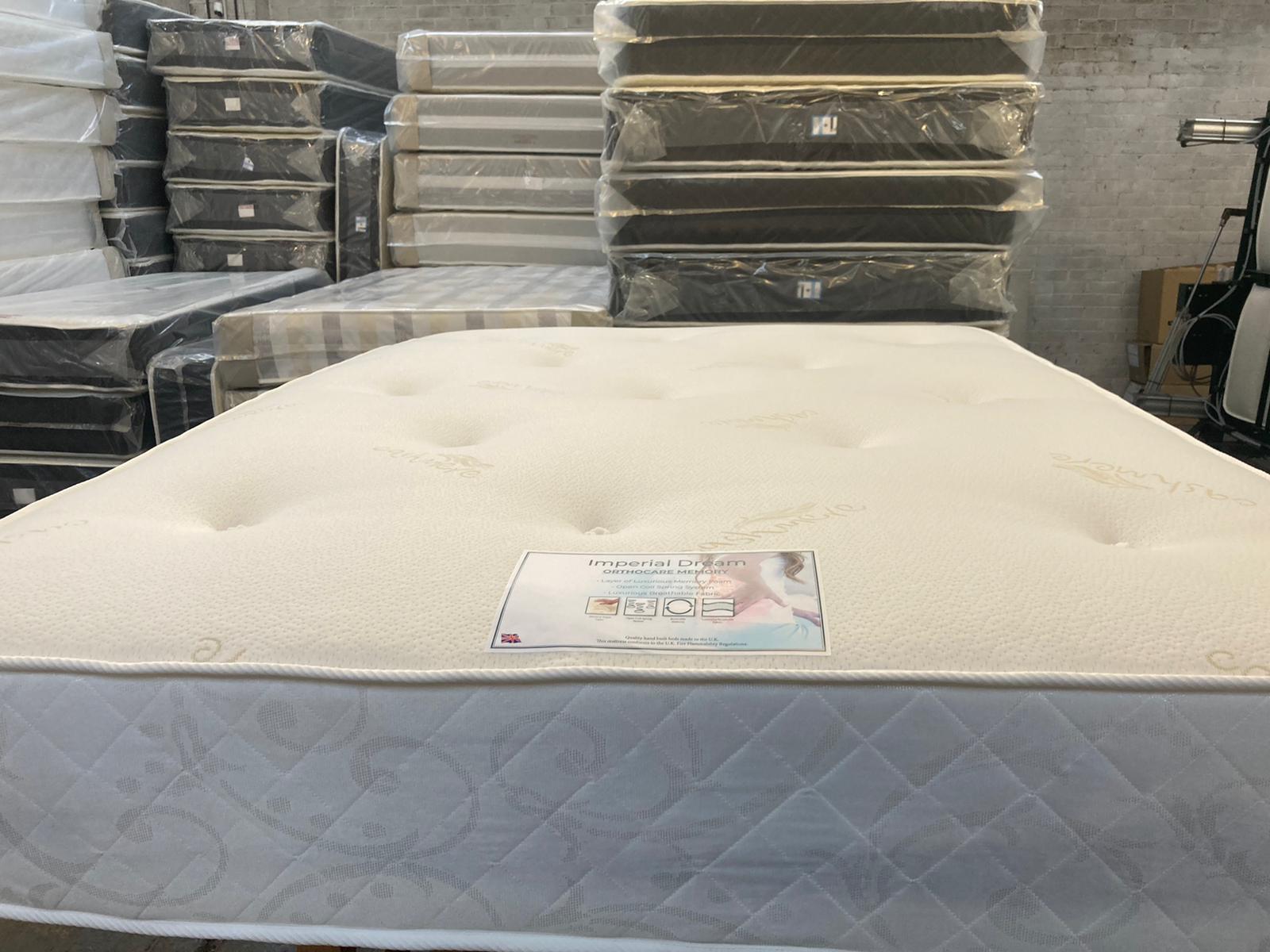 Memory Foam Spring Mattress 10-inch Medium Firm Memory Foam Spring Mattress 10-inch Medium Firm