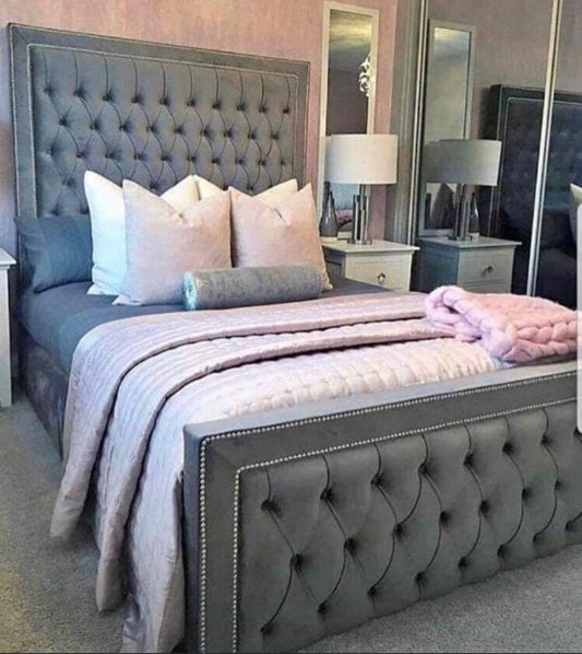 Easterly Furniture Arizona line down Bed 48'' Floor Standing Headboard