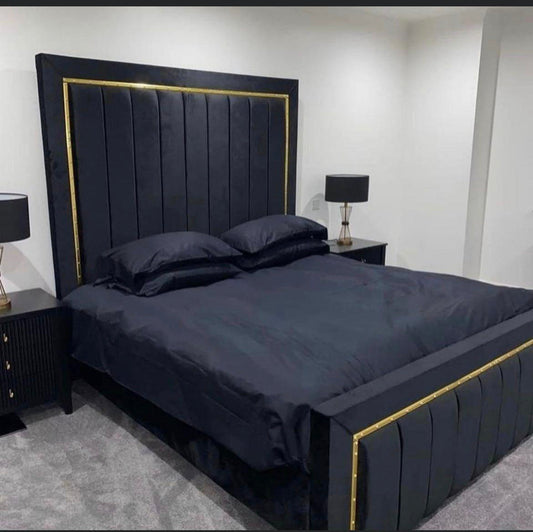 Easterly Furniture Arizona line down Bed 48'' Floor Standing Headboard