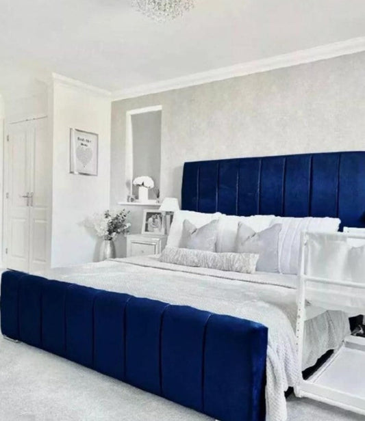 Easterly Furniture Panel bed with 48 inches headboard
