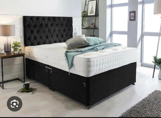 Easterly furniture Divan Bed with headboard