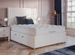Easterly Furniture Panel bed with divan ottoman side lift shortage .