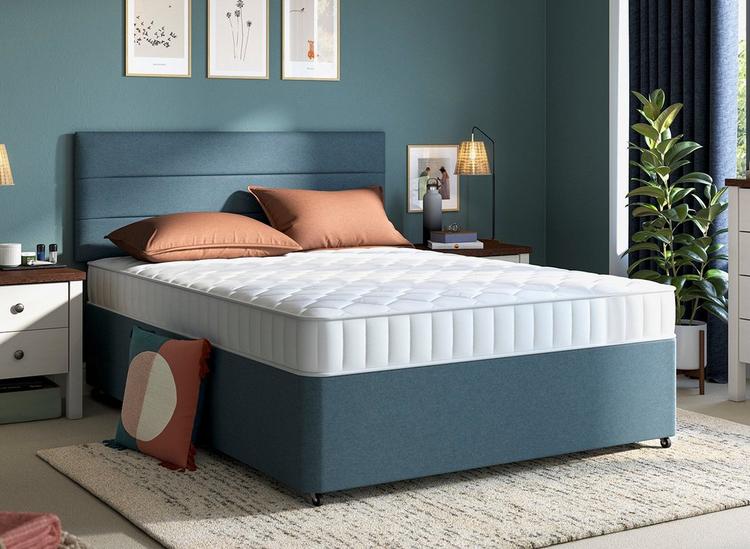 Easterly furniture Divan Base Plus Matching Headboard With Drawers 3ft 4ft 4ft6 5ft 6ft