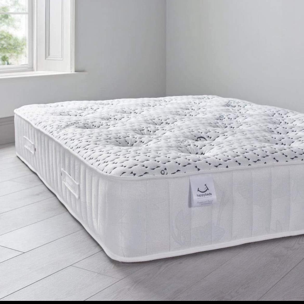 Tencel pocket sprung mattress 12 Inch, Heavier pocket Coils for Durable Support, Pocket Sprung for Motion Isolation, Medium Firm
