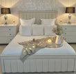 Easterly Furniture Arizona line down Bed 48'' Floor Standing Headboard