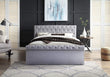 Luxury Sleigh Bed Frame | Headboard Stranded Hight 48''