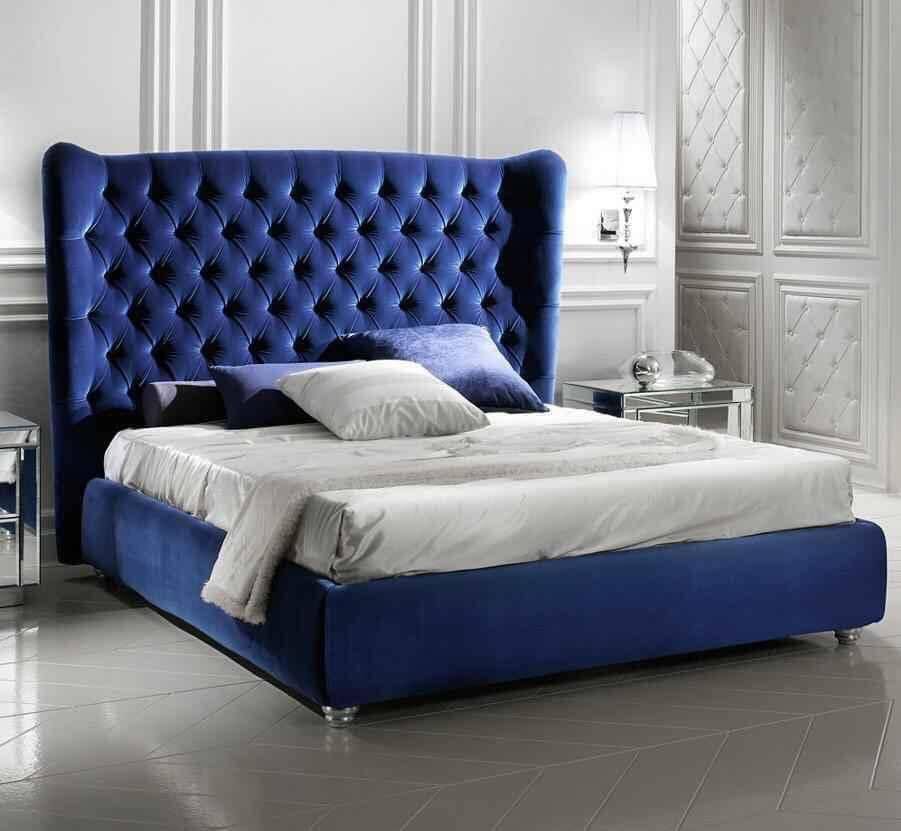 Oxford Bed Frame, Ottoman Storage Bed Frame , Plush Velvet Bed Frame