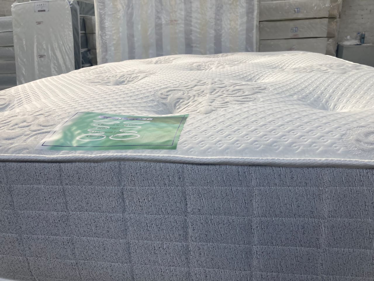 Bamboo Charcoal Memory Foam Spring Mattress 12''