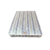 Special ortho firm mattress. 12.5 gage coil Compressed foam layer and polyester on the top