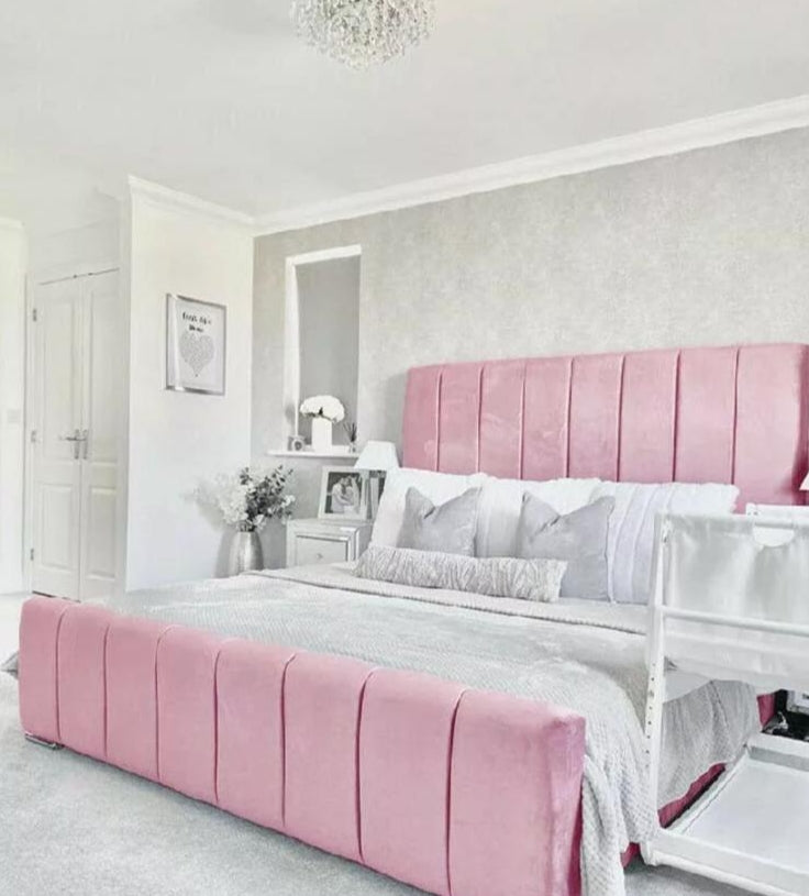 Easterly Furniture Panel bed with 48 inches headboard