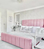 Easterly Furniture Panel bed with 48 inches headboard